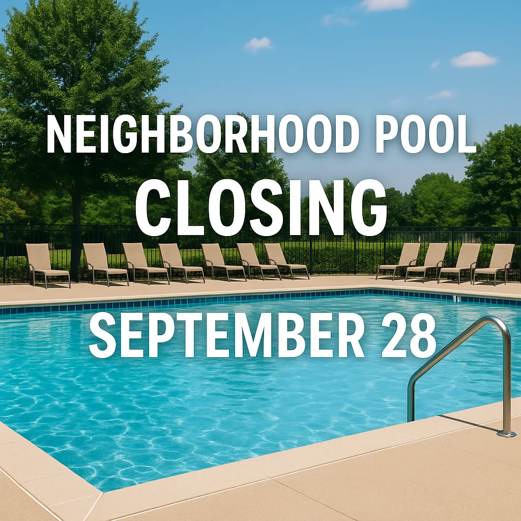 LAST POOL DAY - SEPT 28, 2025